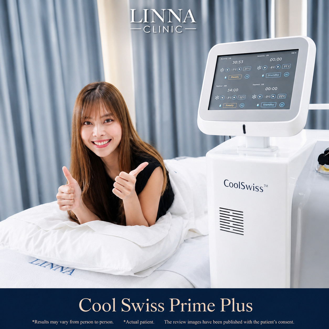 Cool Swiss Prime Plus treatment at LINNA Clinic