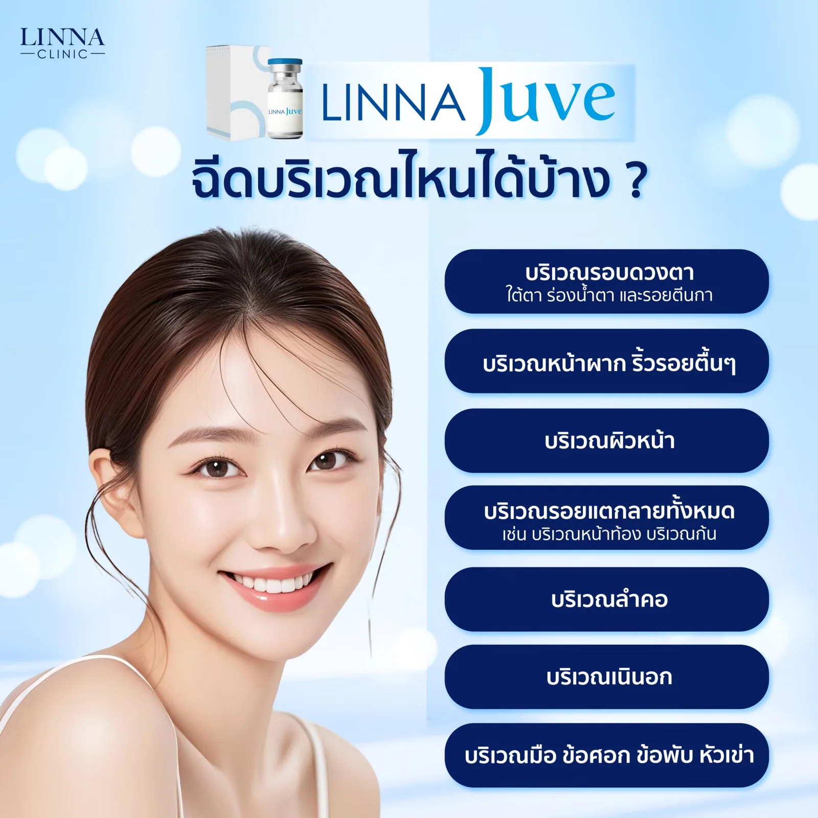 8 หัตถการยอดฮิตประจำปี 2026 ของ LINNA Clinic (ลินนา คลินิก)