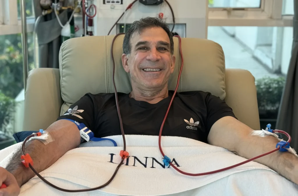 EBOO therapy blood oxygenation treatment at LINNA Clinic Bangkok