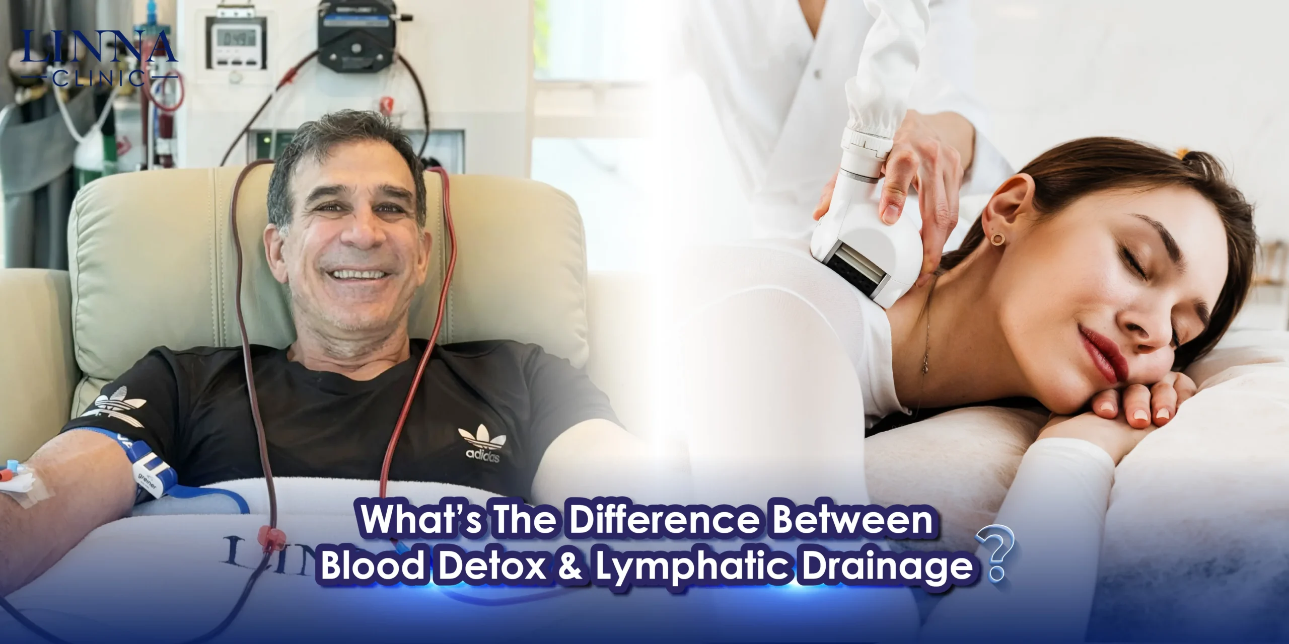 Blood Detox vs Lymphatic Drainage ต่างกันอย่างไร？ทำร่วมกันได้ไหม
