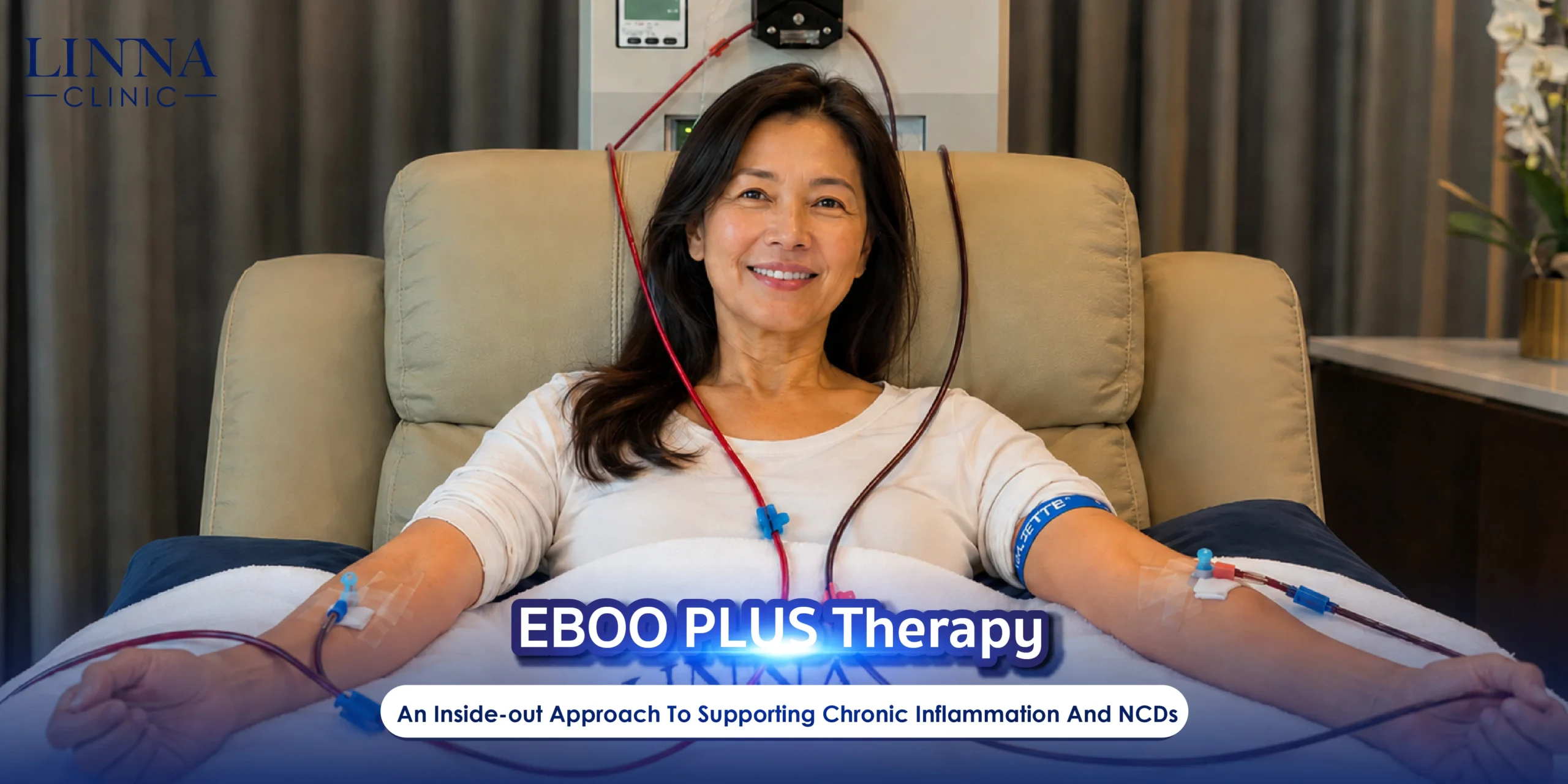 EBOO PLUS Therapy ตัวช่วยที่ดูแลภาวะอักเสบเรื้อรังจากภายใน และโรค NCDs