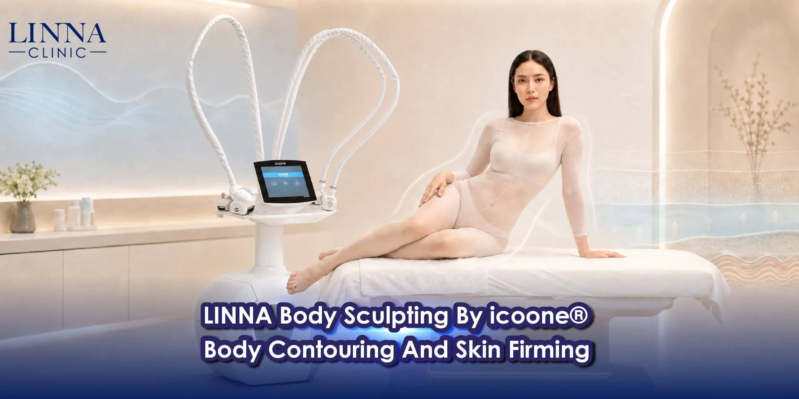 LINNA Body Sculpting by iCOONE® ลดสัดส่วน กระชับผิว ลดผิวเปลือกส้มแบบไม่ต้องพักฟื้นจากอิตาลี