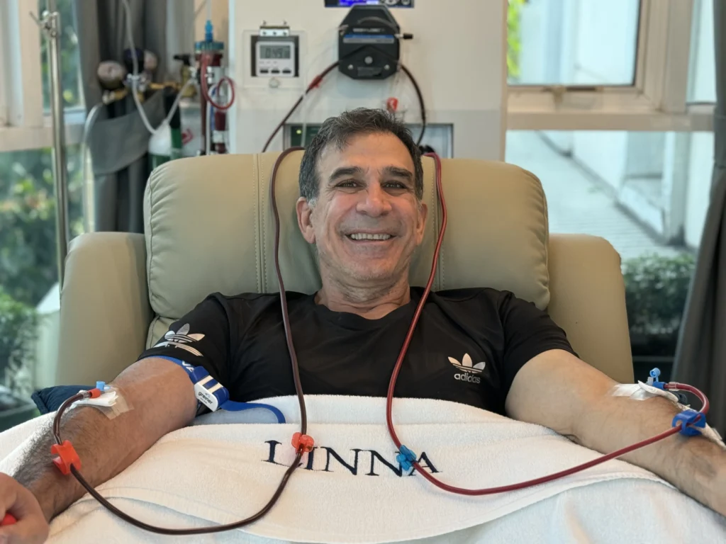 EBOO therapy blood oxygenation treatment at LINNA Clinic Bangkok