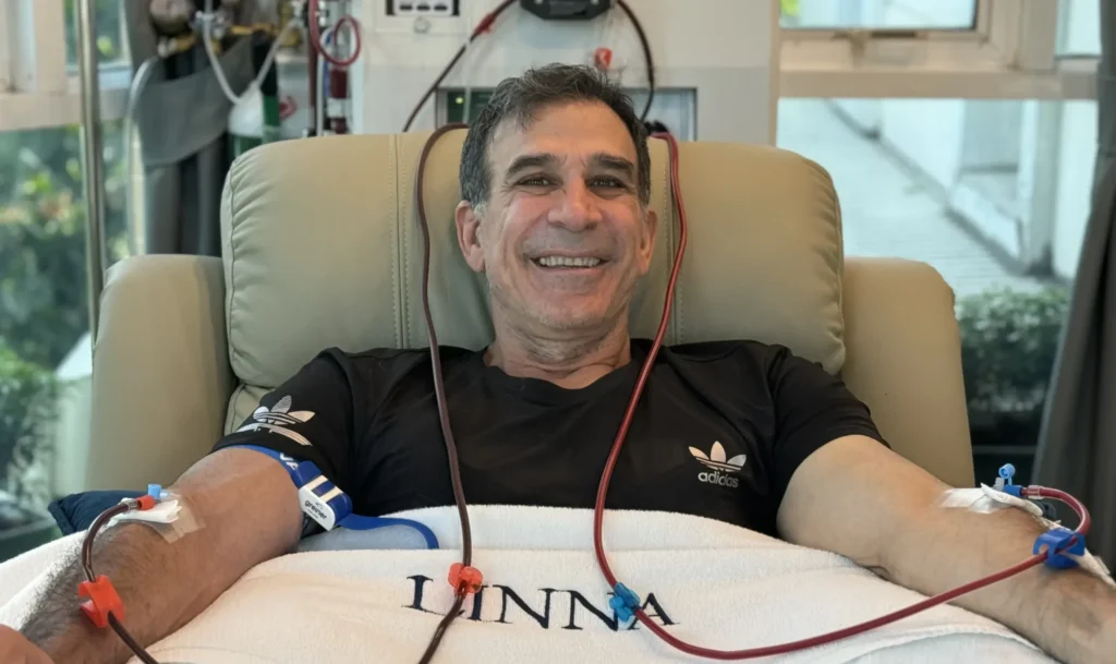 EBOO therapy blood oxygenation treatment at LINNA Clinic Bangkok